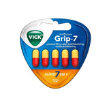 Vick Pyrena Grip-7  400 mg + 4 mg + 4 mg - Cápsula - 5 Unidades