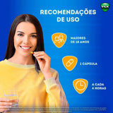 Vick Pyrena Grip-7  400 mg + 4 mg + 4 mg - Cápsula - 5 Unidades