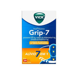 Vick Pyrena Grip-7  400 mg + 4 mg + 4 mg - Cápsula - 20 Unidades