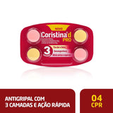 Coristina D Pro  400mg + 4mg + 4mg - 4 Unidades - Comprimido