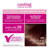 Tonalizante L'Oréal Casting Creme Gloss Nº 415 Chocolate Glacê