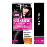 Kit Casting Gloss Tintura Creme 200 Preto