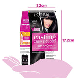 Kit Casting Gloss Tintura Creme 200 Preto