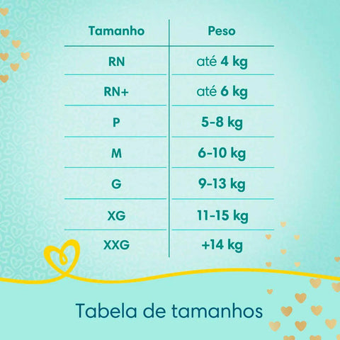 Fralda Pampers Premium Care  Tamanho M - 34 Unidades