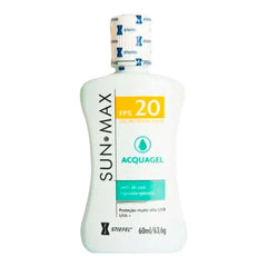 Protetor Solar Sunmax Acquagel  FPS 20 - 60 mL