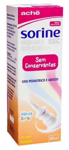 Sorine SSC  9mg/mL - 50 mL - Solução