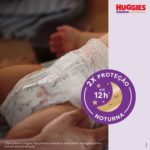 Fralda Huggies Roupinha Supreme Care  Tamanho M - 36 Unidades