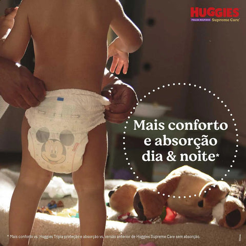 Fralda Huggies Roupinha Supreme Care  Tamanho M - 36 Unidades