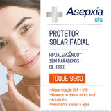 Protetor Solar Facial Asepxia Gen  Mista a Oleosa - FPS 50 - 40 g