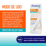 Protetor Solar Facial Asepxia Gen  Mista a Oleosa - FPS 50 - 40 g