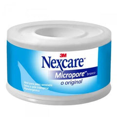 Fita Micropore 3M  2,5cm X 4,5m - Cor Branca - 1 Unidade