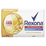 Sabonete Corporal Rexona Antibacterial Multivitaminas, Barra, 1 Unidade Com 84G