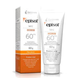 Protetor Solar Facial Episol Sec OC  Com Cor - FPS 60 - 60 g