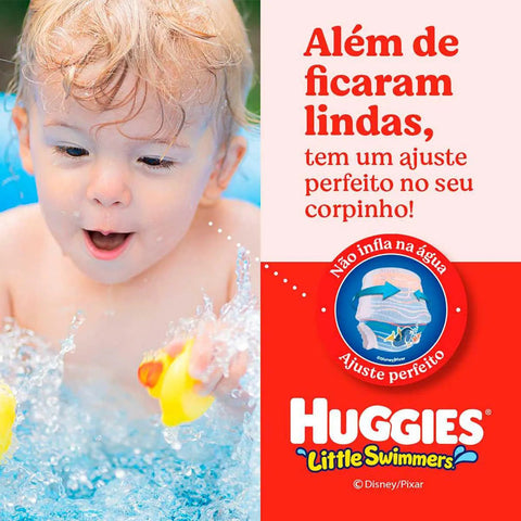 Fralda Huggies Little Swimmers  Tamanho G - 10 Unidades