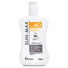 Protetor Solar Sunmax Fluid  FPS 60 - 240 mL