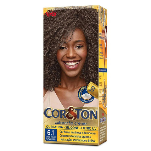 Tintura Cor & Ton Nº 6.1 Louro Escuro Acinzentado