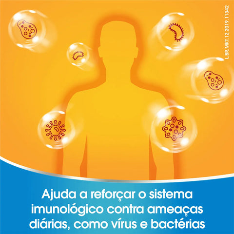 Vitamina C Redoxon Tripla Ação  1g + 10mcg + 10mg - 30 Unidades - Efervescente