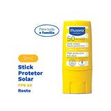 Protetor Solar Corporal Mustela Stick Infantil  FPS 50 - 9 mL