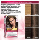 Tintura L'Oréal Imédia Excellence Creme Nº 5.1 Castanho Claro Acinzentado