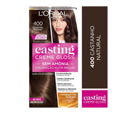 Tonalizante L'Oréal Casting Creme Gloss Nº 400 Castanho Natural