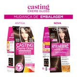 Tonalizante L'Oréal Casting Creme Gloss Nº 400 Castanho Natural