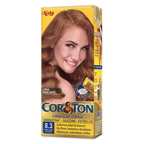 Tintura Cor & Ton Nº 8.3 Louro Claro Dourado