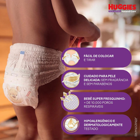 Fralda Huggies Natural Care Roupinha  Tamanho G - 24 Unidades