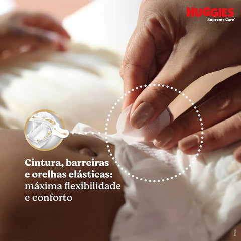 Fralda Huggies Supreme Care  Tamanho G - 66 Unidades