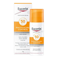 Protetor Solar Facial Eucerin Sun Anti-Idade Eucerin Sun  FPS 50 - 50 mL