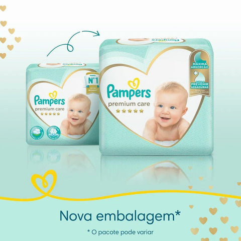 Fralda Pampers Premium Care  Tamanho XXG - 24 Unidades (A1)