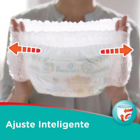 Fralda Pampers Pants Ajuste Total  Tamanho M - 84 Unidades