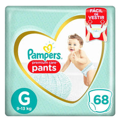 Fralda Pampers Pants Premium Care  Tamanho G - 68 Unidades