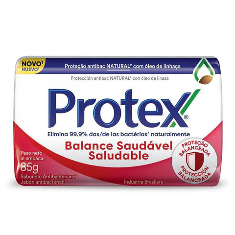 Sabonete Antibacteriano Protex Balance Saudável Barra, 1 Unidade Com 85G