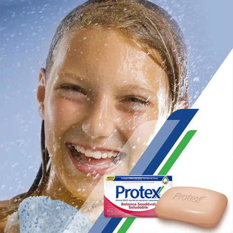 Sabonete Antibacteriano Protex Balance Saudável Barra, 1 Unidade Com 85G