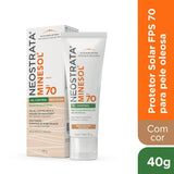 Protetor Solar Facial Neostrata Minesol Oil Control  Pele Morena - FPS 70 - 40 g