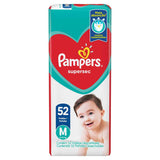 Fralda Pampers Supersec  Tamanho M - 52 Unidades