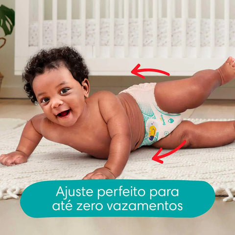 Fralda Pampers Pants Ajuste Total  Tamanho XG - 32 Unidades