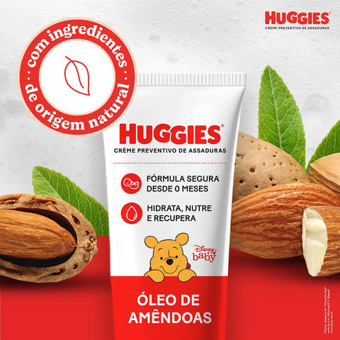 Creme para Assaduras Huggies Supreme Care Óleo de Amêndoas  80 g - Pomada