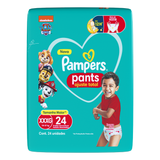 Fralda Pampers Pants Ajuste Total  Tamanho XXXG - 24 Unidades