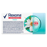 Sabonete Corporal Rexona Antibacterial Fresh, Barra, 6 Unidades Com 84G Cada