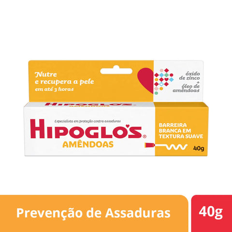 Creme para Assaduras Hipoglós Amêndoas  40 g - Pomada