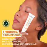 Protetor Solar Hidratante Facial Garnier Skinactive Uniform & Matte Vitamina C  FPS 30 - 15 g
