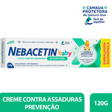 Creme para Assaduras Nebacetin Baby Prevenção 120 g - Pomada