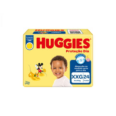 Fralda Huggies Proteção Dia  Tamanho XXG - 24 Unidades