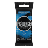 Preservativo Prudence Lubrificado Extra Sensível Extra Grande  6 Unidades