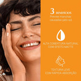 Protetor Solar Facial Eucerin Pigment Control Tinted  Claro Médio - FPS 70 - 50 mL