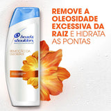 Shampoo Anticaspa Head & Shoulders Remoção Da Oleosidade 400ml