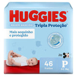 Fralda Huggies Tripla Proteção  Tamanho P - 46 Unidades