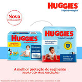 Fralda Huggies Tripla Proteção  Tamanho M - 42 Unidades