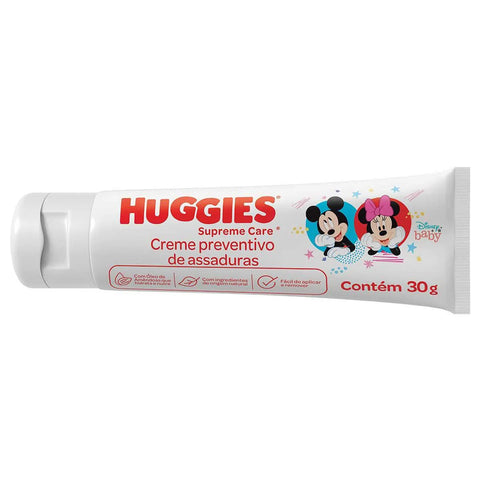 Creme para Assaduras Huggies Supreme Care Óleo de Amêndoas  30 g - Pomada